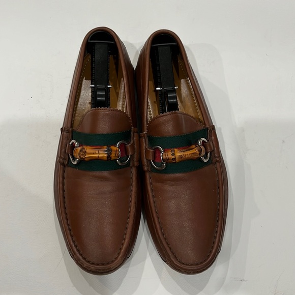 Incredible horse bit Bamboo Gucci loafers - Picture 1 of 7